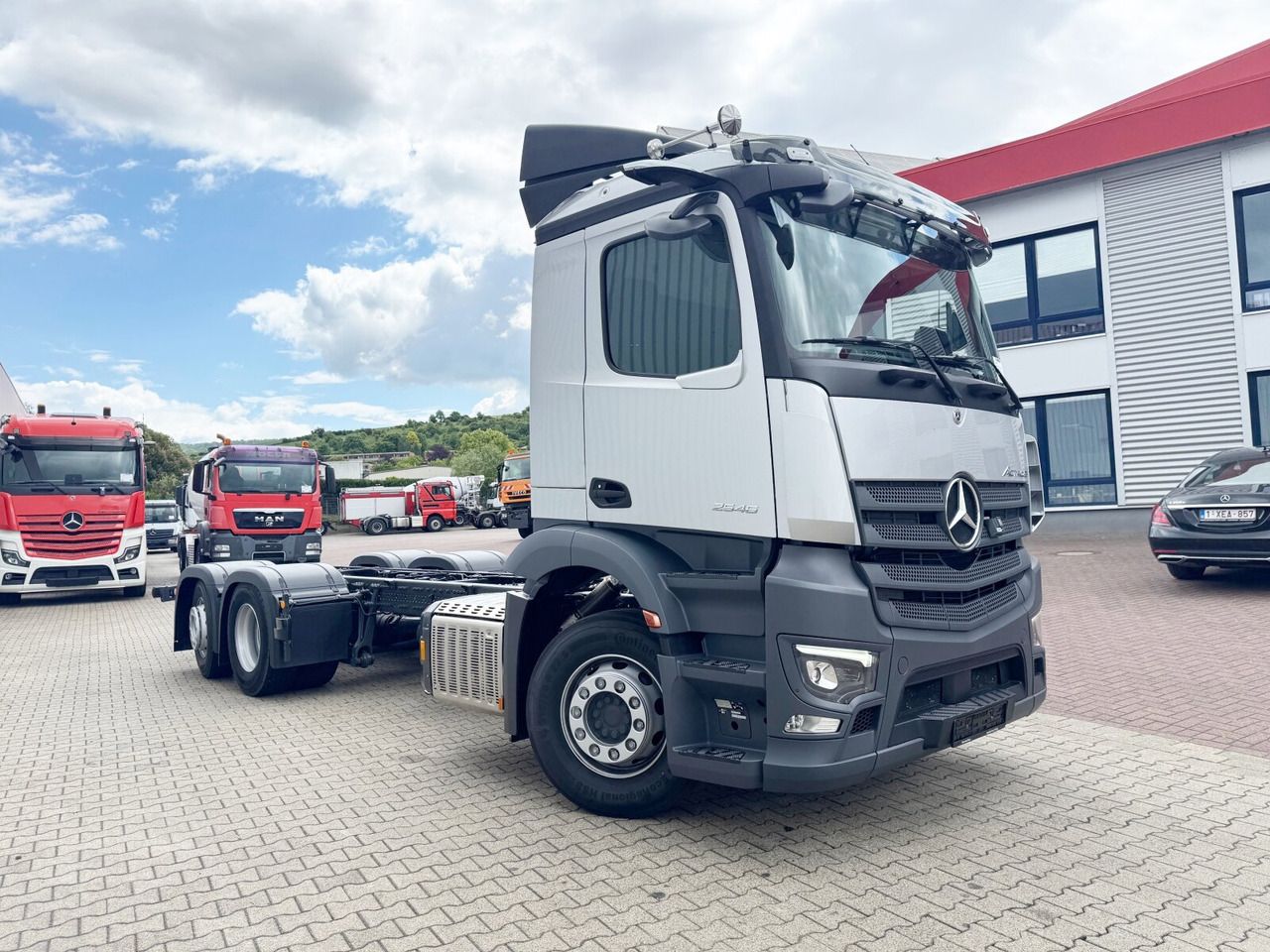 Truk sasis baru Mercedes-Benz Actros 2546 L 6x2 Actros 2546 L 6x2, Retarder, Lenk-/Lift, LED, Navi, ADR, MirrorCam, MultimediaCockpit: gambar 9