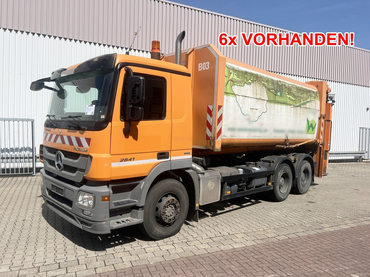 Mercedes-Benz Actros 2641/48 L 6x4 Actros 2641/48 L 6x4, Seilabroller, Haller Lotos, Zöller Schüttung - Truk sampah: gambar 1 Mercedes-Benz Actros 2641/48 L 6x4 Actros 2641/48 L 6x4, Seilabroller, Haller Lotos, Zöller Schüttung - Truk sampah: gambar 1