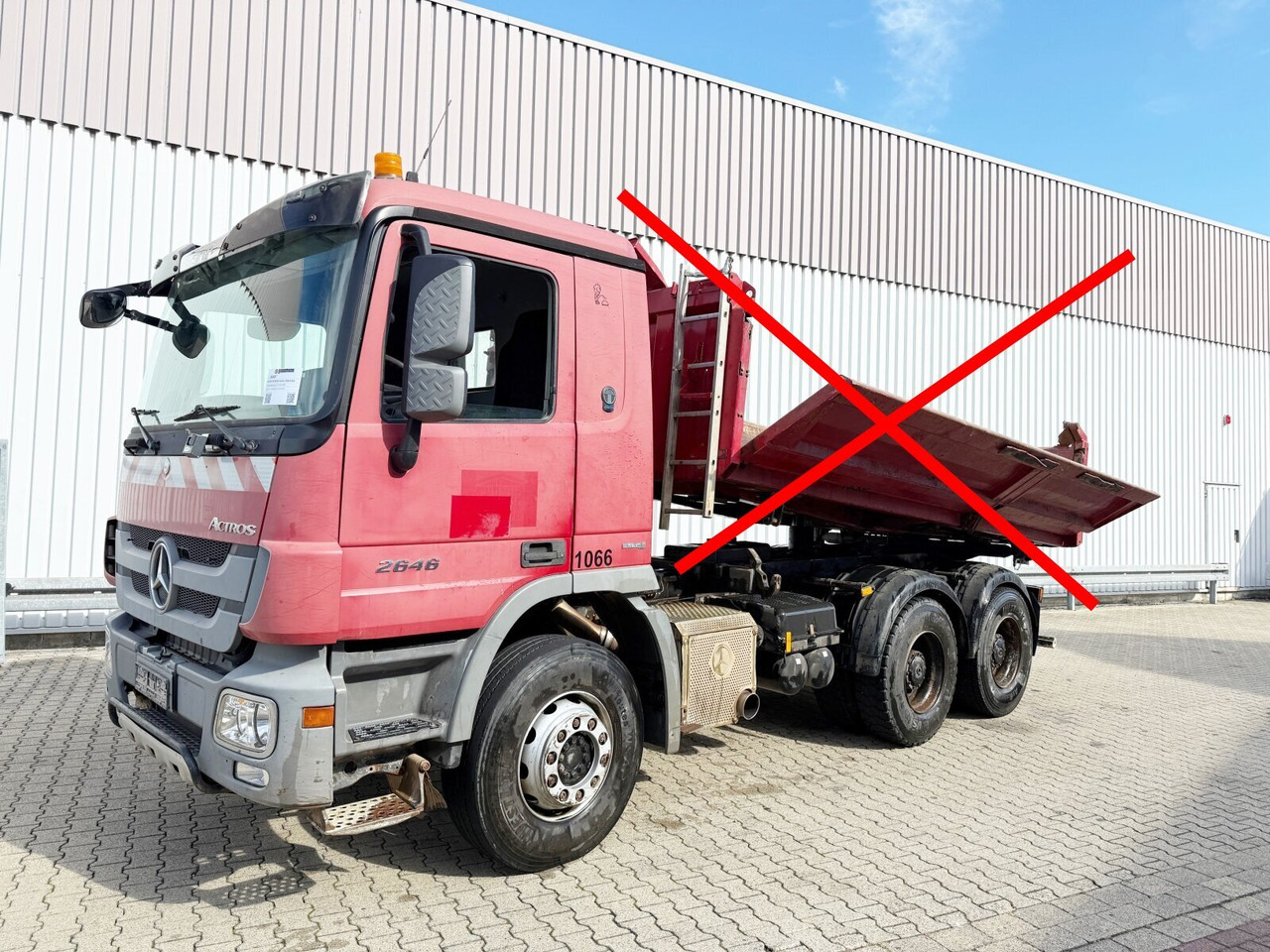 Mercedes-Benz Actros 2646 K 6x4 Actros 2646 K 6x4, Retarder - Truk sasis: gambar 1 Mercedes-Benz Actros 2646 K 6x4 Actros 2646 K 6x4, Retarder - Truk sasis: gambar 1