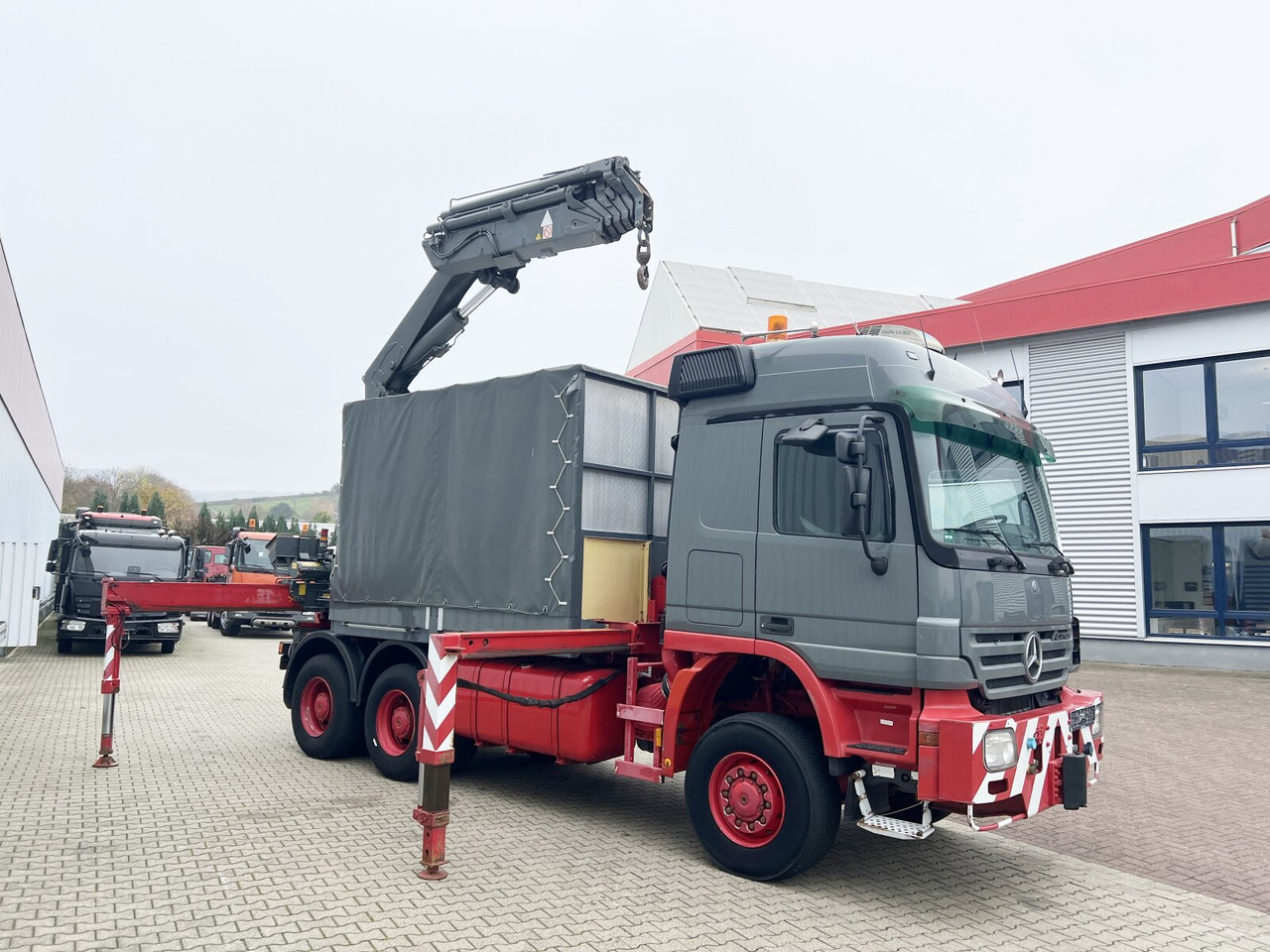Leasing Mercedes-Benz Actros 3346 AK 6x6 Actros 3346 AK 6x6, 134t Anhängelast WSK, Heckkran Fassi F420AXP.26, Funk, Winde Mercedes-Benz Actros 3346 AK 6x6 Actros 3346 AK 6x6, 134t Anhängelast WSK, Heckkran Fassi F420AXP.26, Funk, Winde: gambar 10