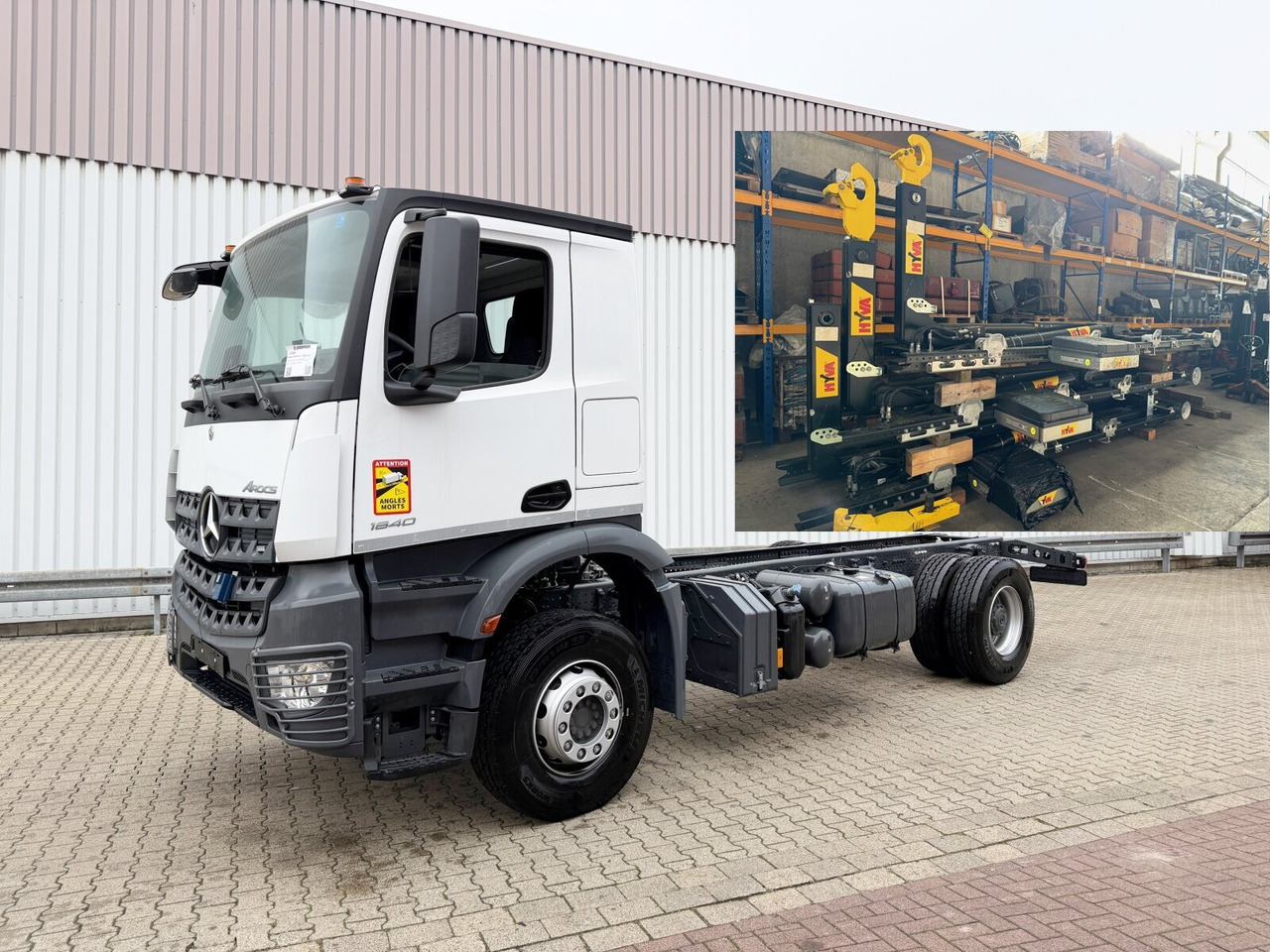 Mercedes-Benz Arocs 1840 K 4x2 Arocs 1840 K 4x2, MultimediaCockpit, 2x Nebenantrieb, NMV & Motorabtrieb - Hook lift: gambar 1 Mercedes-Benz Arocs 1840 K 4x2 Arocs 1840 K 4x2, MultimediaCockpit, 2x Nebenantrieb, NMV & Motorabtrieb - Hook lift: gambar 1