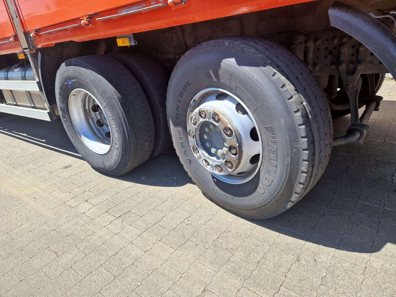Mercedes-Benz Arocs 2545 L/6x2/4 Arocs 2545 L/6x2/4, Atlas Kran, 145.2-A19 VB, 9,4m-1.51 to, Lenkachse, entlastbar, Retarder, Klima, - Truk derek, Truk flatbed: gambar 4 Mercedes-Benz Arocs 2545 L/6x2/4 Arocs 2545 L/6x2/4, Atlas Kran, 145.2-A19 VB, 9,4m-1.51 to, Lenkachse, entlastbar, Retarder, Klima, - Truk derek, Truk flatbed: gambar 4