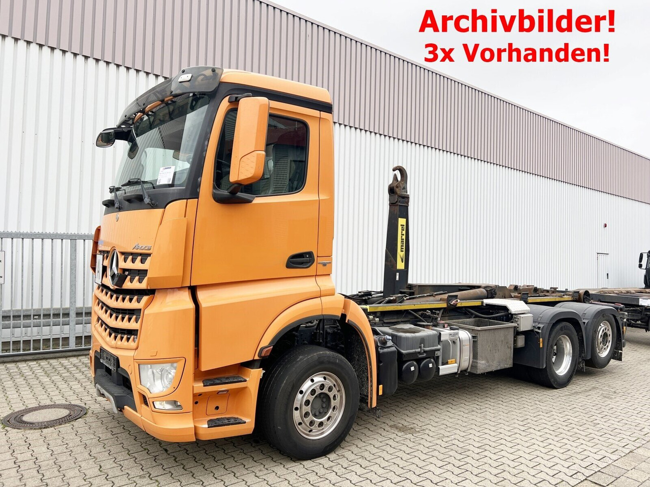 Mercedes-Benz Arocs 2552 L 6x2 Arocs 2552 L 6x2, Lenk-/Liftachse - Hook lift: gambar 1 Mercedes-Benz Arocs 2552 L 6x2 Arocs 2552 L 6x2, Lenk-/Liftachse - Hook lift: gambar 1