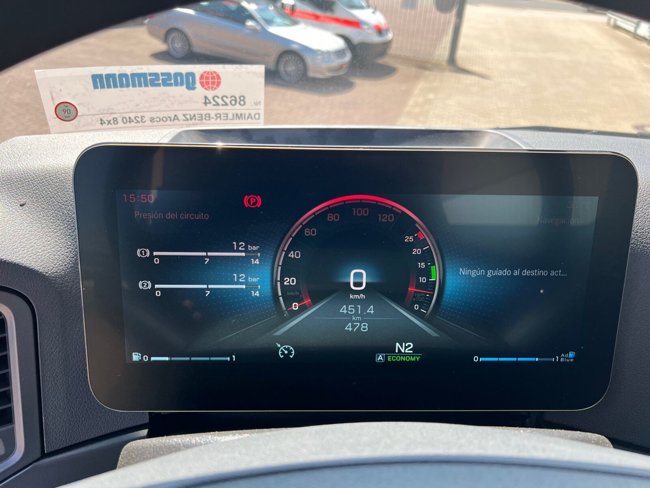 Mercedes-Benz Arocs 3240 8x4 Arocs 3240 8x4/42, Motorabtrieb - Hook lift: gambar 2 Mercedes-Benz Arocs 3240 8x4 Arocs 3240 8x4/42, Motorabtrieb - Hook lift: gambar 2