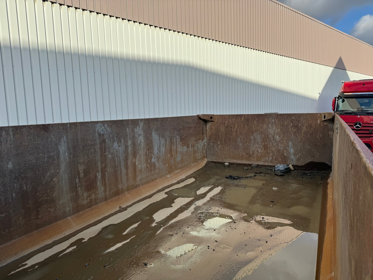 Tempat sampah Mercedes-Benz Arocs 3258 LK 8x4/4 Arocs 3258 LK 8x4/4, Retarder, Stahlmulde ca. 14m³, hydr. Heckklappenöffnung: gambar 15