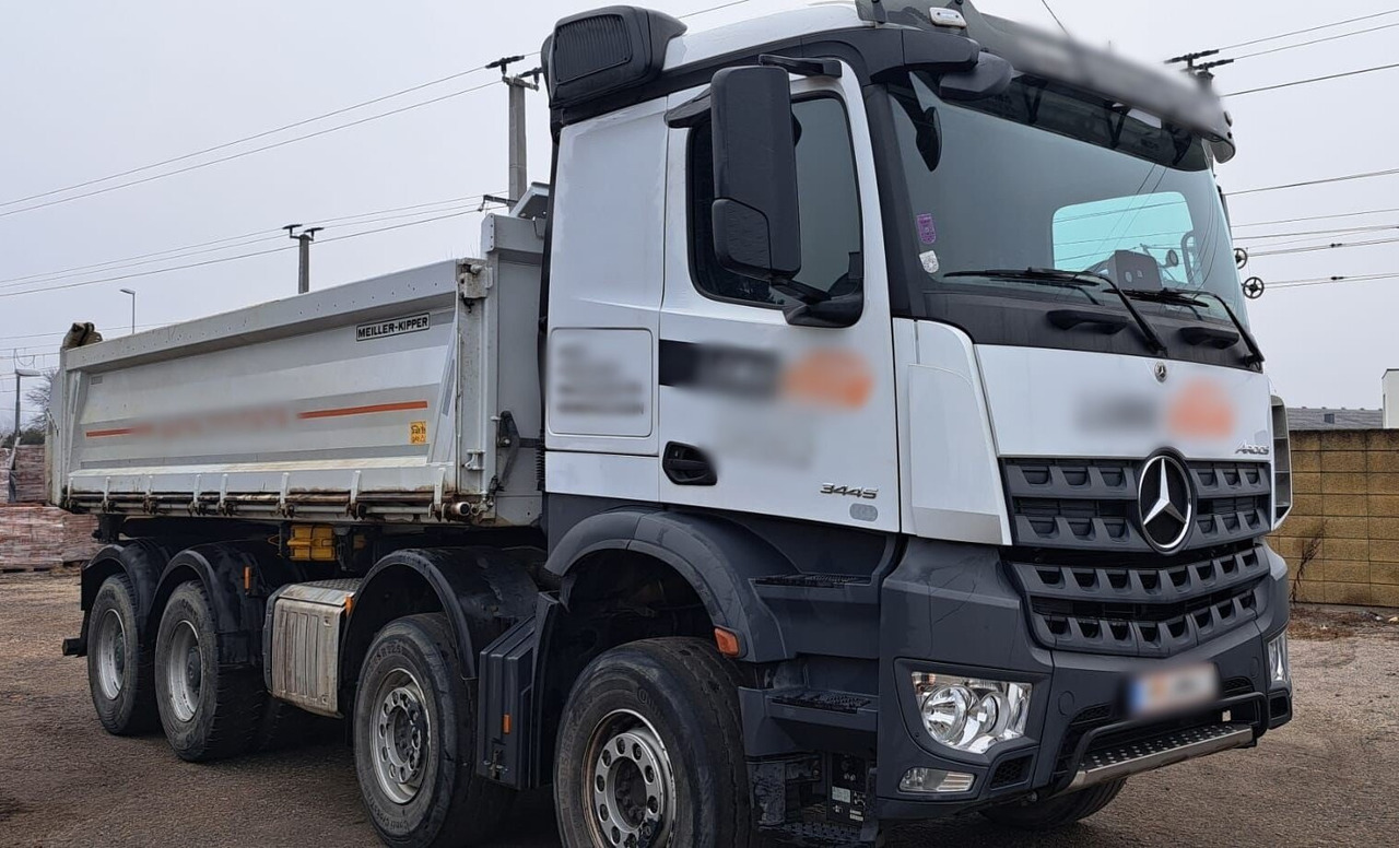 Mercedes-Benz Arocs 3445 K 8x4/4 Arocs 3445 K 8x4/4, Meiller Bordmatik links - Truk jungkit: gambar 2 Mercedes-Benz Arocs 3445 K 8x4/4 Arocs 3445 K 8x4/4, Meiller Bordmatik links - Truk jungkit: gambar 2