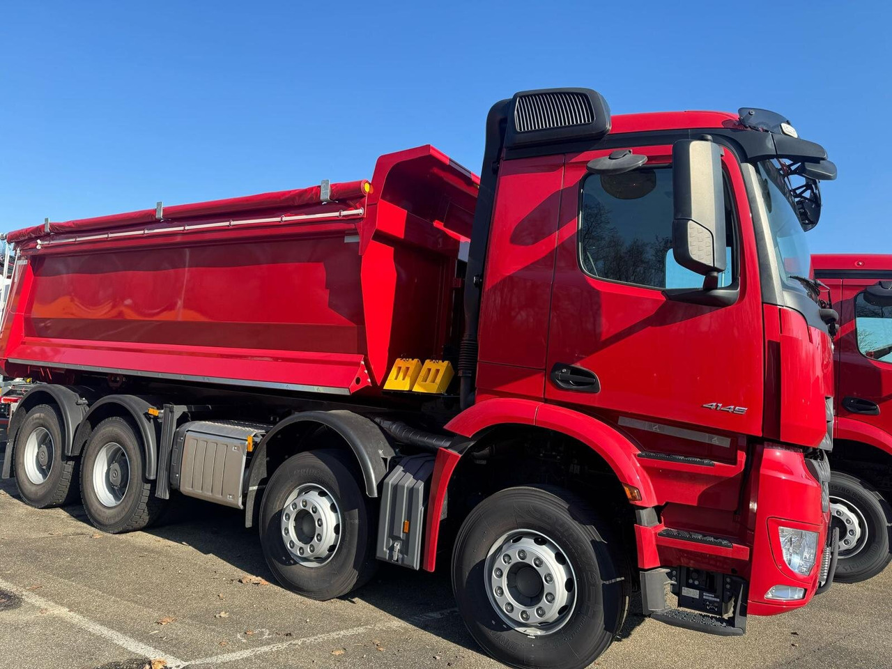 Mercedes-Benz Arocs 4145 K 8x4/4 Arocs 4145 K 8x4/4, Grounder, MultimediaCockpit, Navi, Stahlmulde ca. 16m³ - Tempat sampah: gambar 3 Mercedes-Benz Arocs 4145 K 8x4/4 Arocs 4145 K 8x4/4, Grounder, MultimediaCockpit, Navi, Stahlmulde ca. 16m³ - Tempat sampah: gambar 3