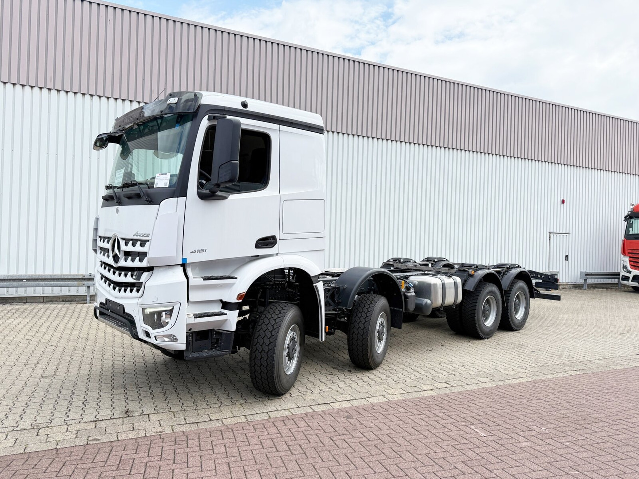 Mercedes-Benz Arocs 4151 AK 8x8/4 Arocs 4151 AK 8x8/4, Retarder, Navi, MultimediaCockpit, Grounder - Truk sasis: gambar 1 Mercedes-Benz Arocs 4151 AK 8x8/4 Arocs 4151 AK 8x8/4, Retarder, Navi, MultimediaCockpit, Grounder - Truk sasis: gambar 1