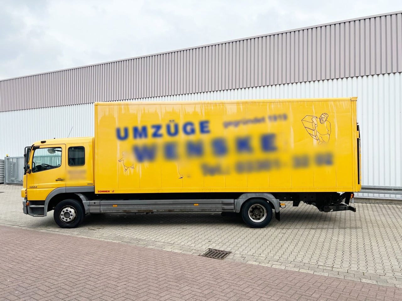 Truk box Mercedes-Benz Atego 1224 L 4x2 Atego 1224 L, Möbelkoffer, Dautel LBW, 42 cbm: gambar 13 Truk box Mercedes-Benz Atego 1224 L 4x2 Atego 1224 L, Möbelkoffer, Dautel LBW, 42 cbm: gambar 13