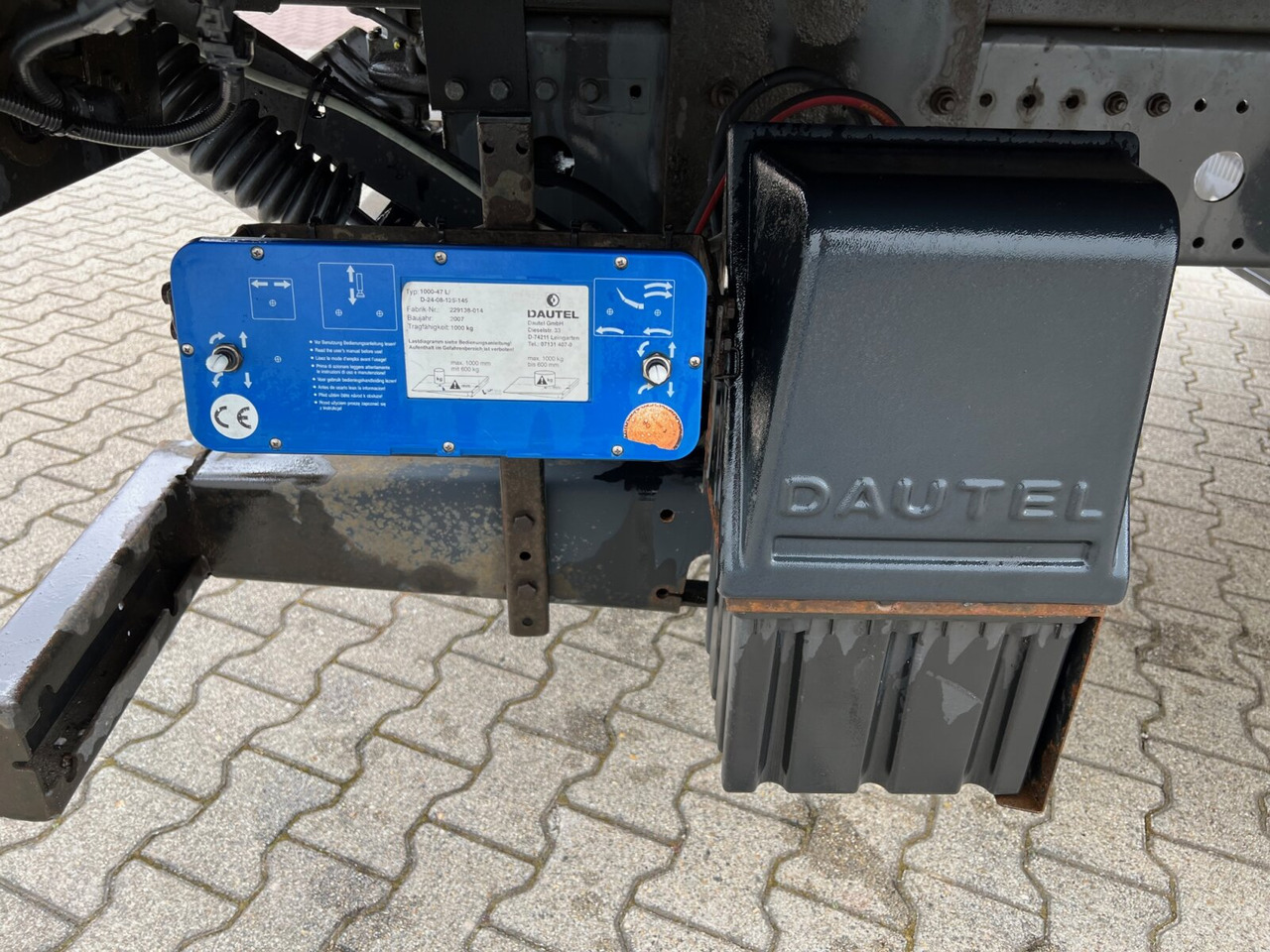 Truk box Mercedes-Benz Atego 1224 L 4x2 Atego 1224 L, Möbelkoffer, Dautel LBW, 42 cbm: gambar 14 Truk box Mercedes-Benz Atego 1224 L 4x2 Atego 1224 L, Möbelkoffer, Dautel LBW, 42 cbm: gambar 14