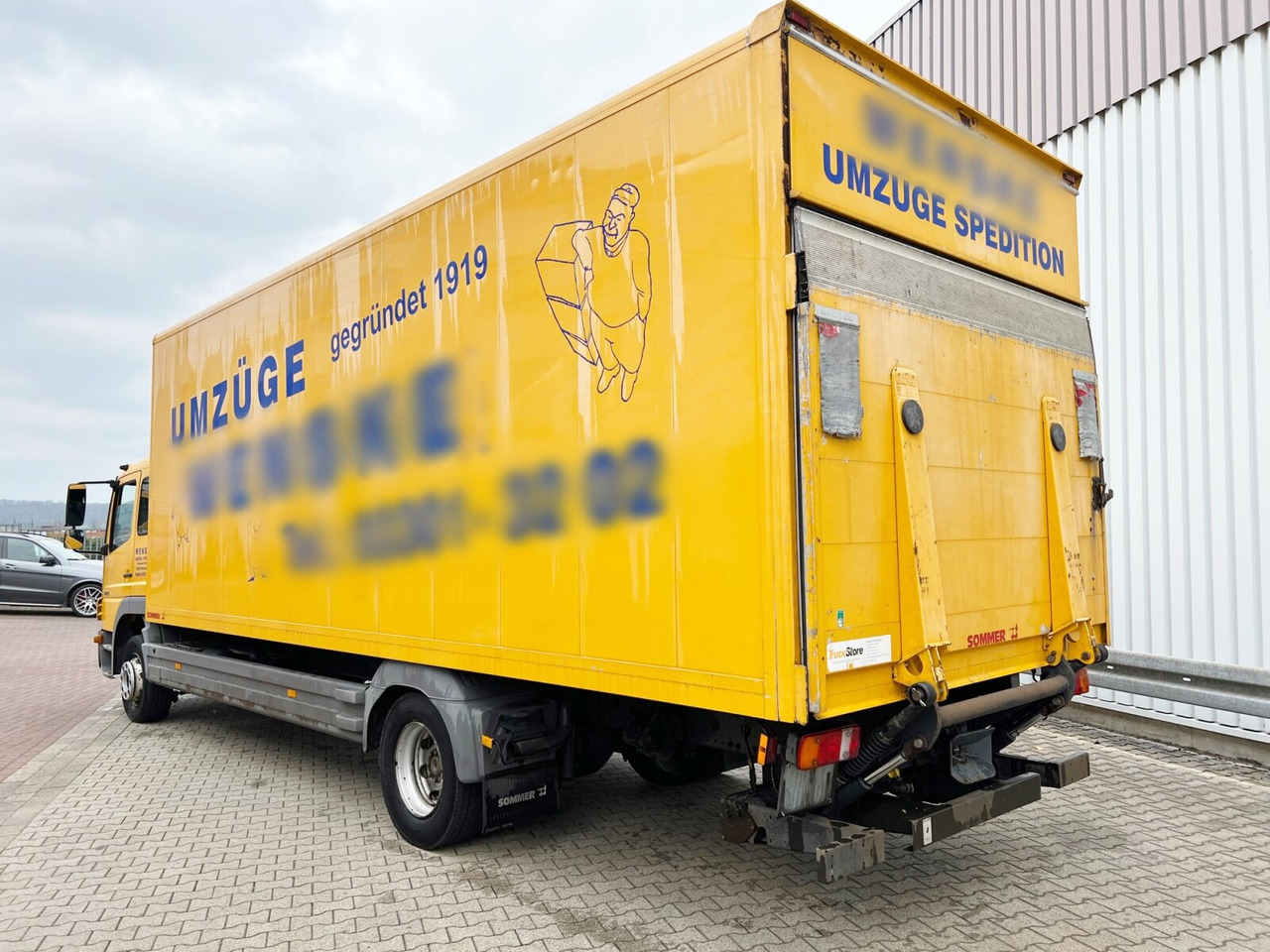 Truk box Mercedes-Benz Atego 1224 L 4x2 Atego 1224 L, Möbelkoffer, Dautel LBW, 42 cbm: gambar 12 Truk box Mercedes-Benz Atego 1224 L 4x2 Atego 1224 L, Möbelkoffer, Dautel LBW, 42 cbm: gambar 12