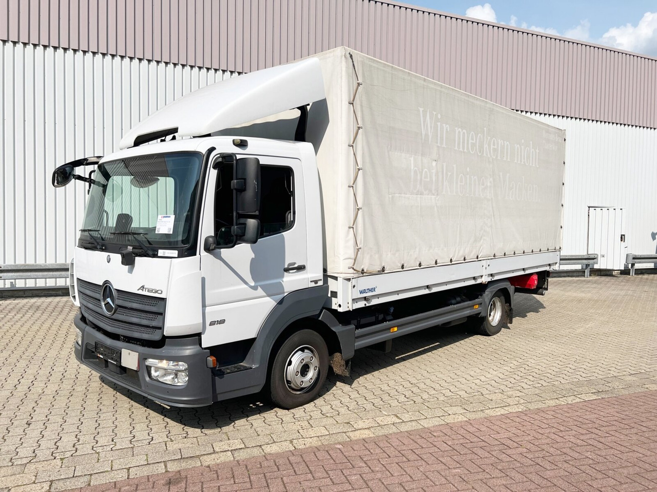 Mercedes-Benz Atego 818 L 4x2 Atego 818 L 4x2 mit Sörensen LBW - Truk dengan terpal samping: gambar 1 Mercedes-Benz Atego 818 L 4x2 Atego 818 L 4x2 mit Sörensen LBW - Truk dengan terpal samping: gambar 1