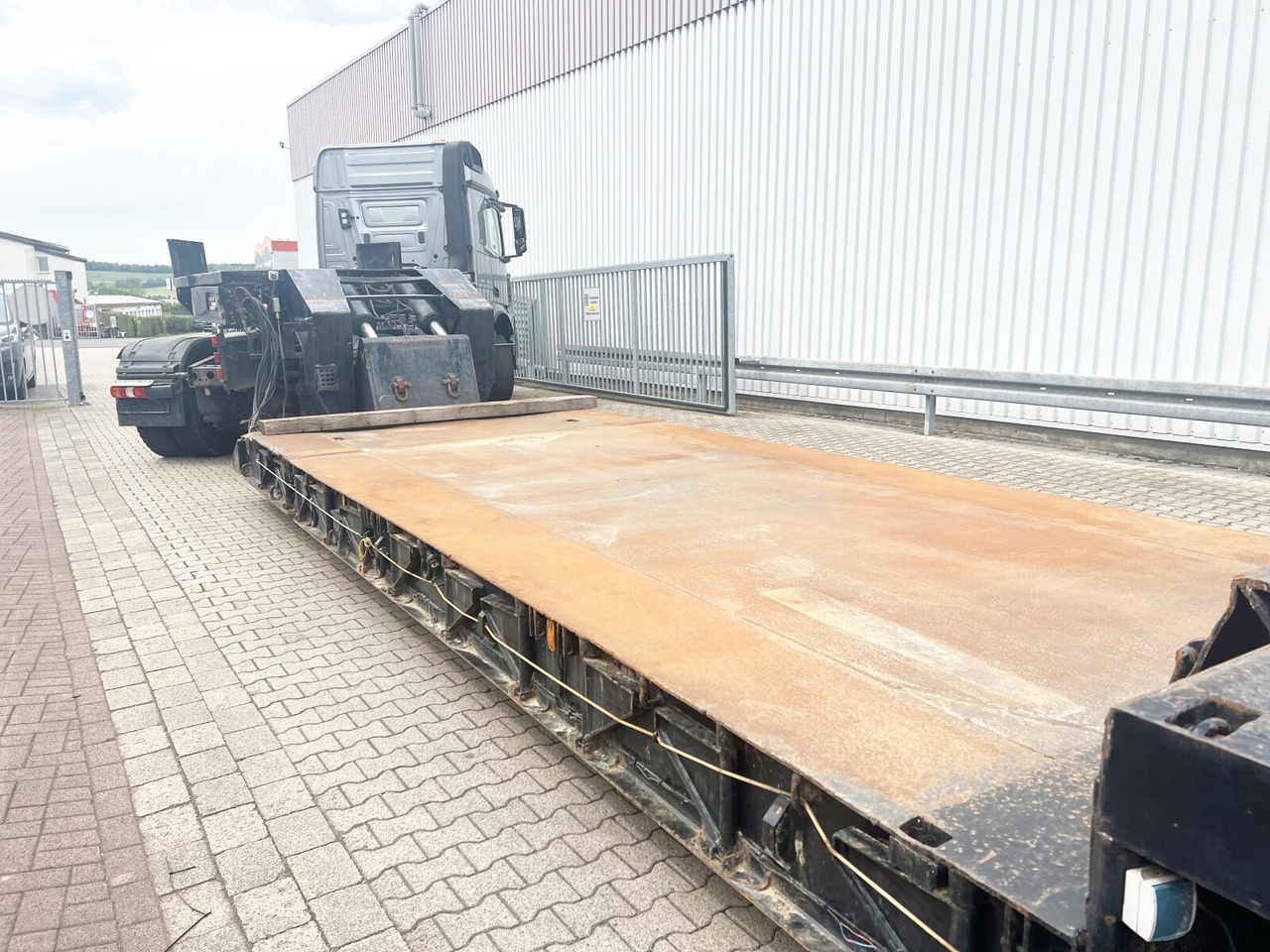 Nooteboom Euro-54-03 Euro-54-03, Schwanenhals abfahrbar, Hydr. Zwangsgelenkt - Semi-trailer low bed: gambar 5 Nooteboom Euro-54-03 Euro-54-03, Schwanenhals abfahrbar, Hydr. Zwangsgelenkt - Semi-trailer low bed: gambar 5