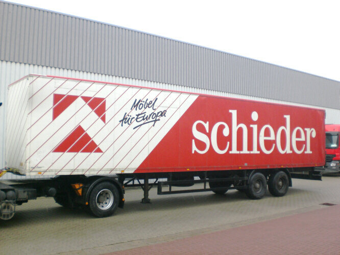 SLG 2/90 SPIER SLG 2/90, Möbelkofferauflieger, 80 cbm, 2x VORHANDEN! - Semi-trailer kotak tertutup: gambar 2 SLG 2/90 SPIER SLG 2/90, Möbelkofferauflieger, 80 cbm, 2x VORHANDEN! - Semi-trailer kotak tertutup: gambar 2