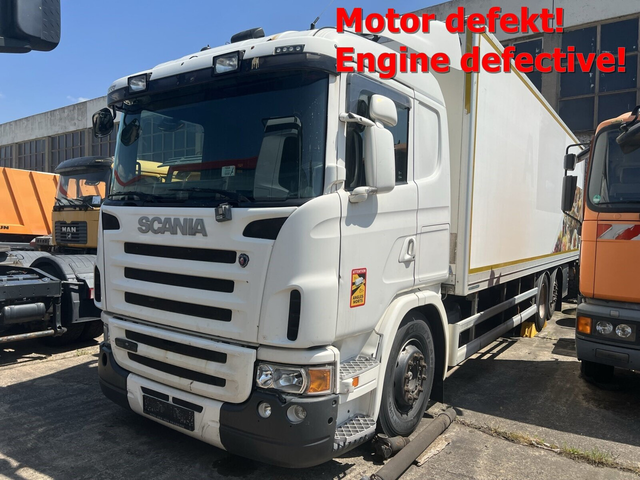 Scania G420 6x2, ERSATZTEILSPENDER! G420 6x2, Liftachse, Hiab LBW, Motor defekt! - Truk box: gambar 1 Scania G420 6x2, ERSATZTEILSPENDER! G420 6x2, Liftachse, Hiab LBW, Motor defekt! - Truk box: gambar 1