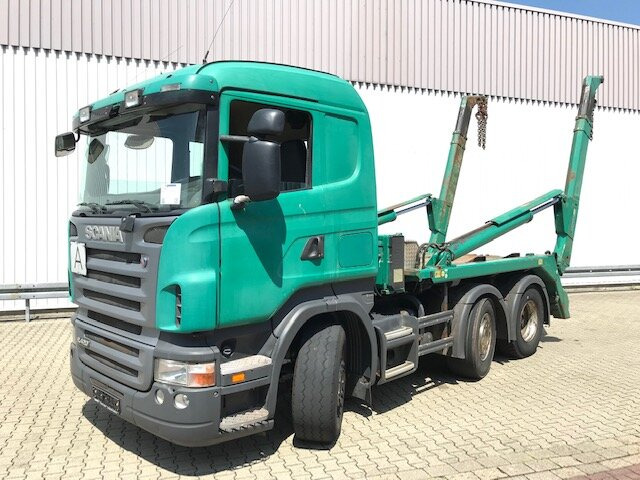 Scania R420 6x2/4 R420 6x2/4 Vorlauflenk-/Liftachse - Truk skip loader: gambar 1 Scania R420 6x2/4 R420 6x2/4 Vorlauflenk-/Liftachse - Truk skip loader: gambar 1