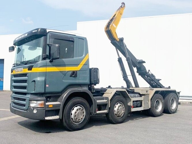 Scania R420 CB 8x4 MNZ R420 CB 8x4 MNZ, Retarder, Euro4 - Hook lift: gambar 1 Scania R420 CB 8x4 MNZ R420 CB 8x4 MNZ, Retarder, Euro4 - Hook lift: gambar 1