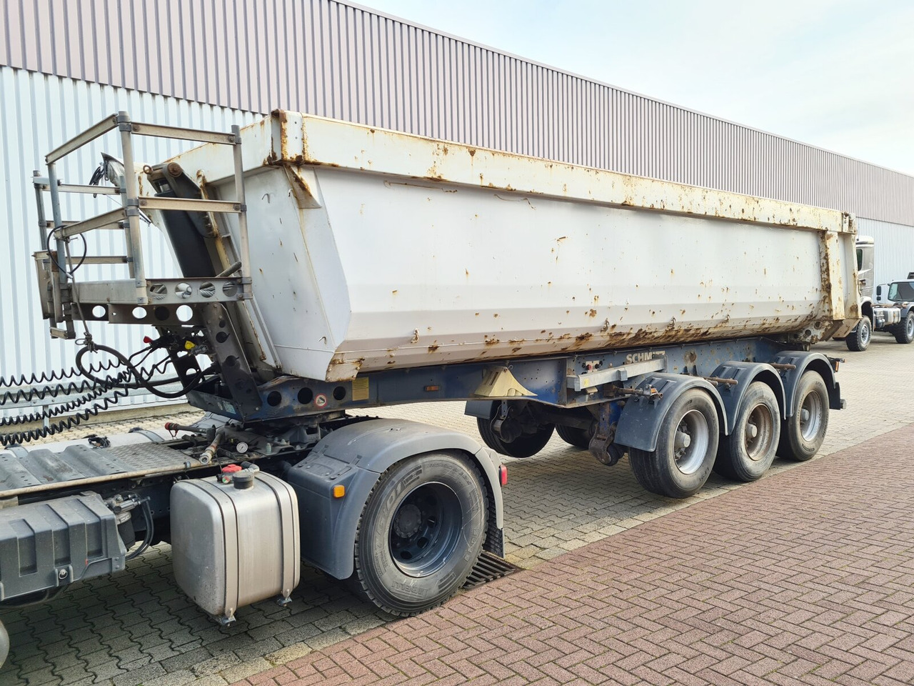 Schmitz Cargobull SKI 24 SL 7.2 SKI 24 SL 7.2, Stahlmulde ca. 24m³, Liftachse - Semi-trailer jungkit: gambar 2 Schmitz Cargobull SKI 24 SL 7.2 SKI 24 SL 7.2, Stahlmulde ca. 24m³, Liftachse - Semi-trailer jungkit: gambar 2
