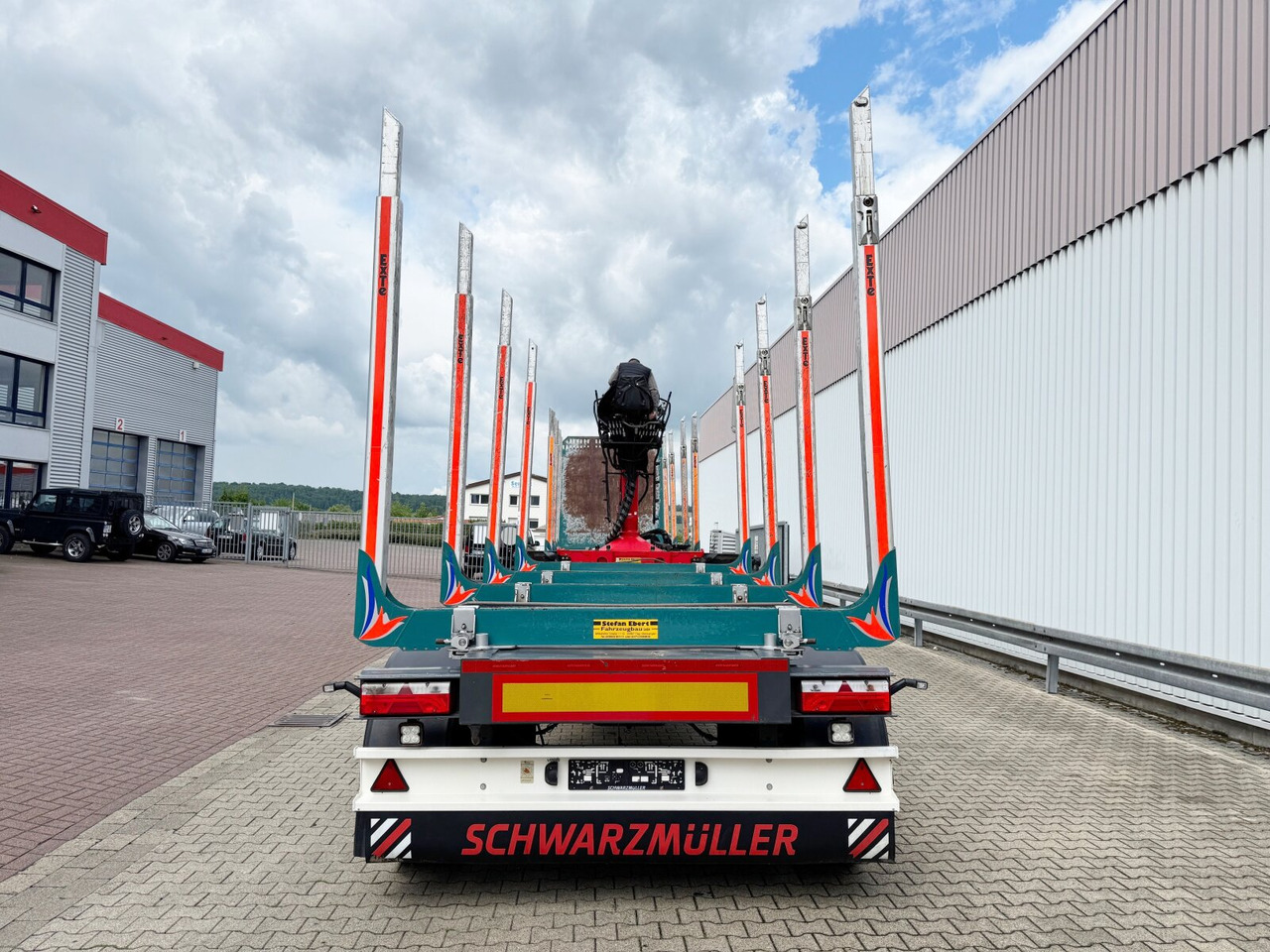 Schwarzmüller 2-Achs Holzanhänger 2-Achs Holzanhänger - Trailer pengangkut kayu: gambar 5 Schwarzmüller 2-Achs Holzanhänger 2-Achs Holzanhänger - Trailer pengangkut kayu: gambar 5