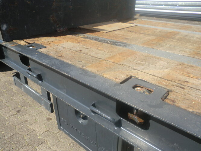 Semi-trailer low bed untuk pengangkutan mesin berat Schwarzmüller STP 3/ZV-N STP 3/ZV-N, 3-Achse nachlaufgelenkt, mit 6x Twist Lock: gambar 8