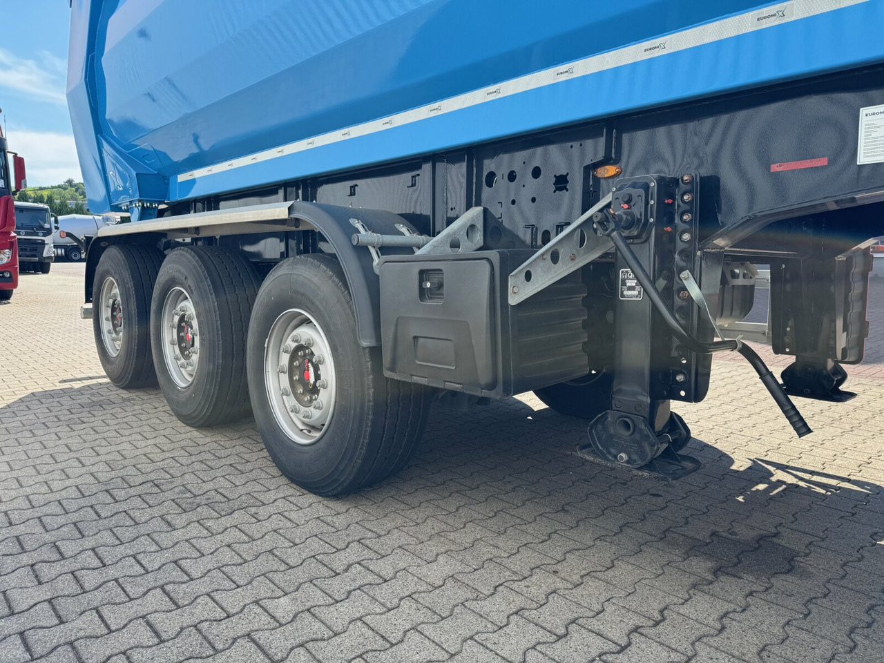 Semi-trailer baru Euro ATM 27 Euro ATM 27, HARDOX Stahlmulde ca. 27m³, Liftachse: gambar 11