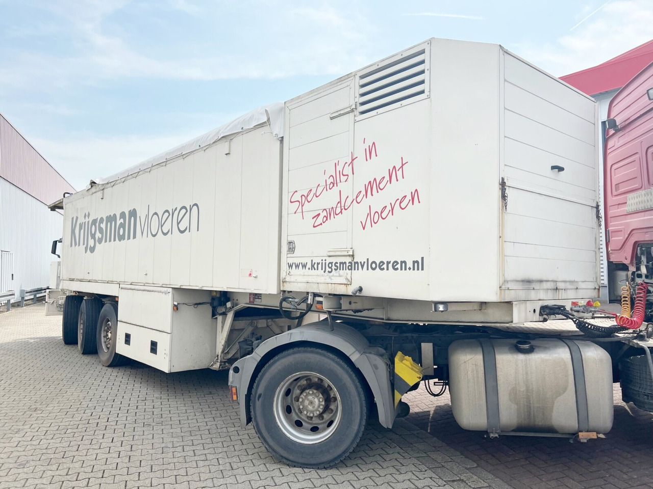 P-393-STI-R-1 KWB, P-393-STI-R-1, 2x Lenkachse, Mörtel-/Estrichauflieger - Semi-trailer: gambar 5 P-393-STI-R-1 KWB, P-393-STI-R-1, 2x Lenkachse, Mörtel-/Estrichauflieger - Semi-trailer: gambar 5