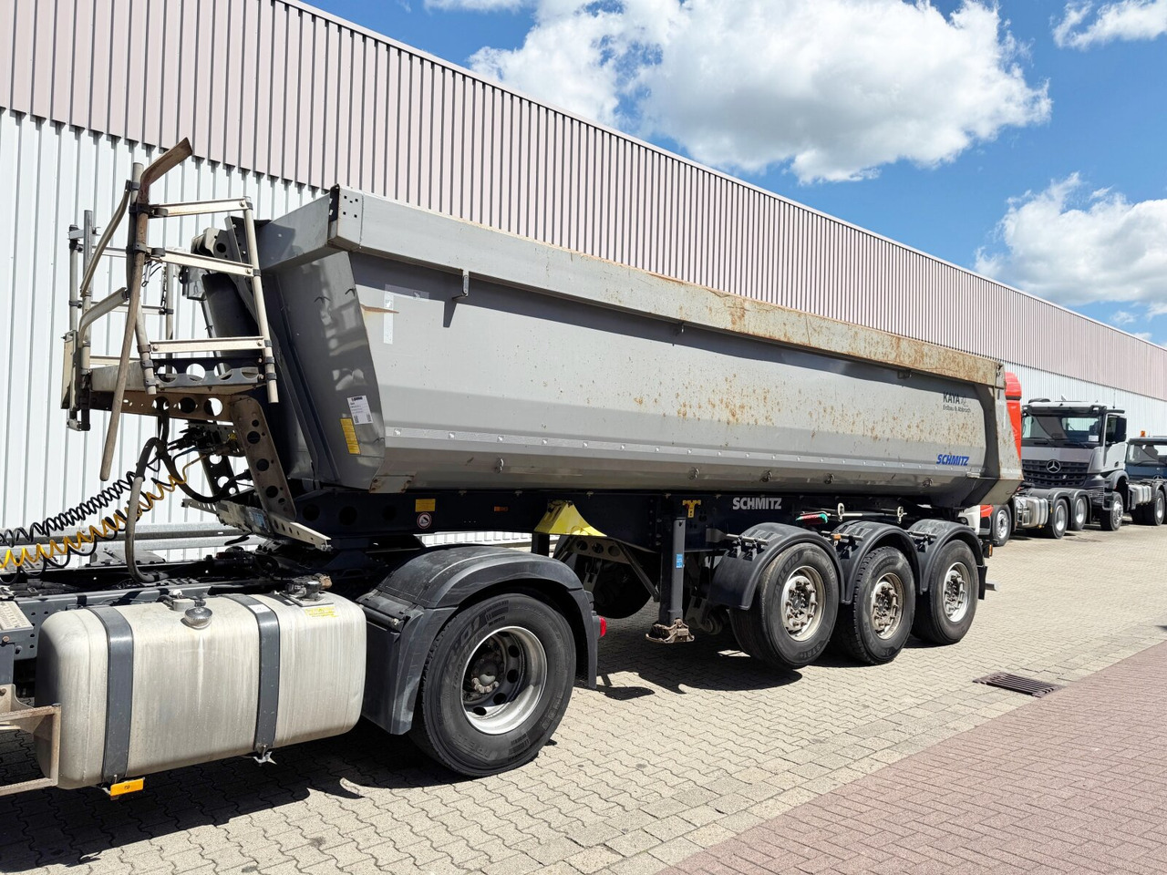 Schmitz Cargobull SKI 24 SL 7.2 SKI 24 SL 7.2, Stahlmulde ca. 24m³, Liftachse - Semi-trailer: gambar 3 Schmitz Cargobull SKI 24 SL 7.2 SKI 24 SL 7.2, Stahlmulde ca. 24m³, Liftachse - Semi-trailer: gambar 3