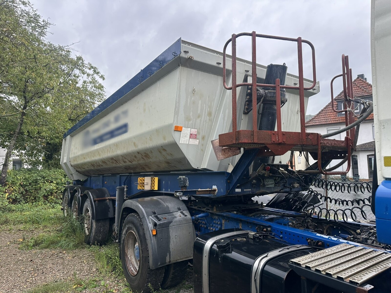Schwarzmüller HKS 3/E-S1 HKS 3/E-S1, Liftachse, 25m³ - Semi-trailer: gambar 1 Schwarzmüller HKS 3/E-S1 HKS 3/E-S1, Liftachse, 25m³ - Semi-trailer: gambar 1