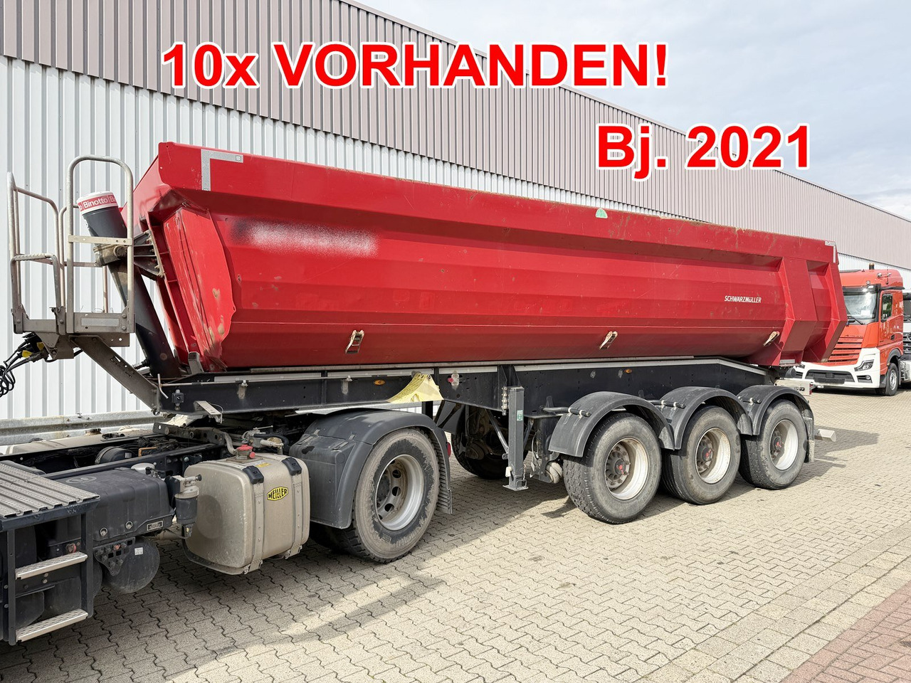 Schwarzmüller K-Serie Kippauflieger, Hardoxmulde ca. 24/26m³, Liftachse K-Serie Kippauflieger, Hardoxmulde ca. 24/26m³, Liftachse - Semi-trailer: gambar 1 Schwarzmüller K-Serie Kippauflieger, Hardoxmulde ca. 24/26m³, Liftachse K-Serie Kippauflieger, Hardoxmulde ca. 24/26m³, Liftachse - Semi-trailer: gambar 1
