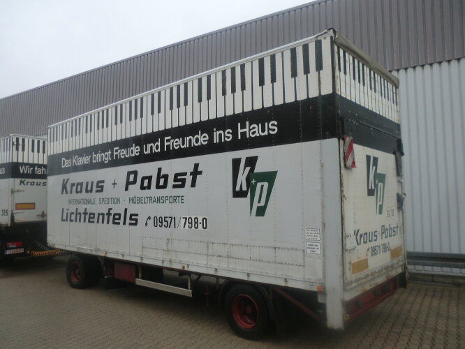 Sommer AC 160 TVL Sommer AC 160 TL, Möbelkofferanhänger, LBW, 55cbm - Trailer kotak tertutup: gambar 3 Sommer AC 160 TVL Sommer AC 160 TL, Möbelkofferanhänger, LBW, 55cbm - Trailer kotak tertutup: gambar 3
