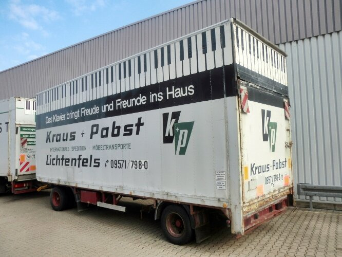 Sommer - - Sommer AC 160 TL, Möbelkofferanhänger, LBW, 55cbm - Trailer kotak tertutup: gambar 2 Sommer - - Sommer AC 160 TL, Möbelkofferanhänger, LBW, 55cbm - Trailer kotak tertutup: gambar 2