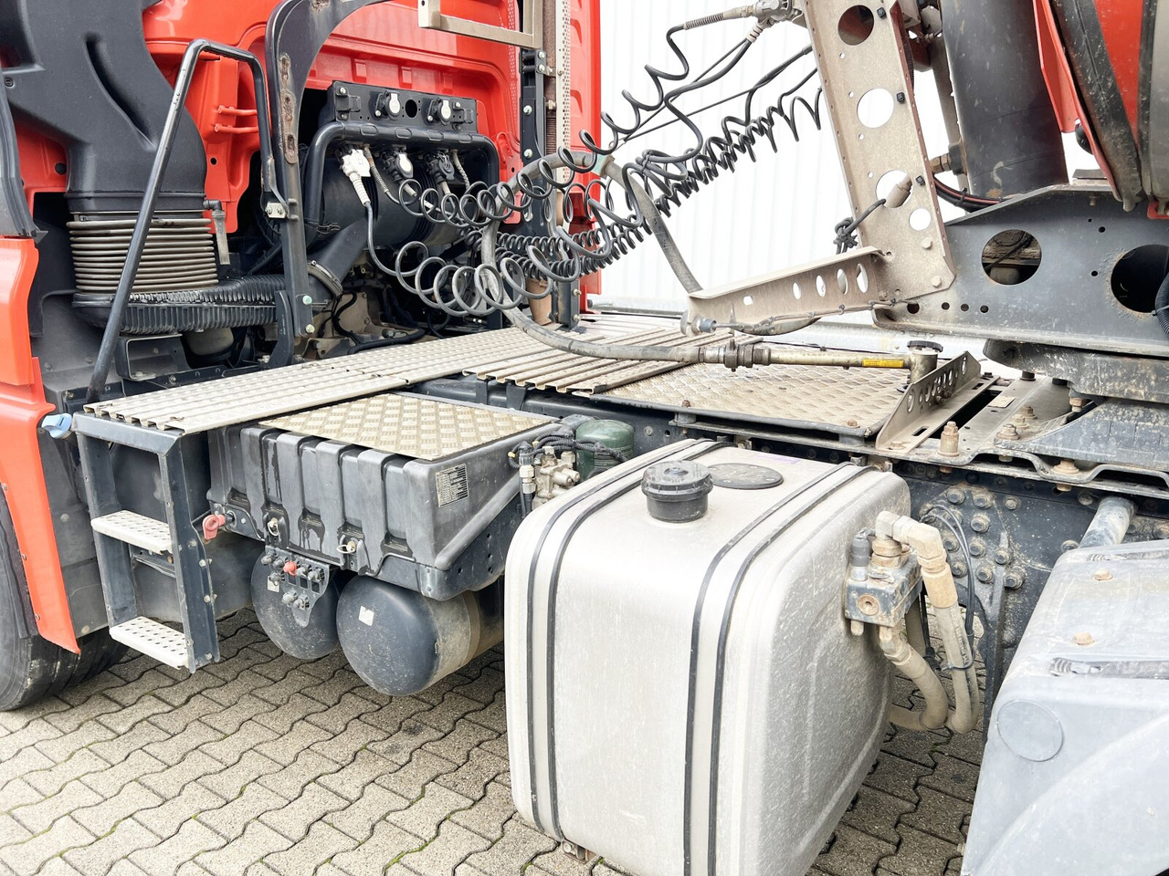 Tractor head MAN TGX 18.500 4X4H BLS TGX 18.500 4X4H BLS, PriTarder, HydroDrive, Kipphydraulik: gambar 10