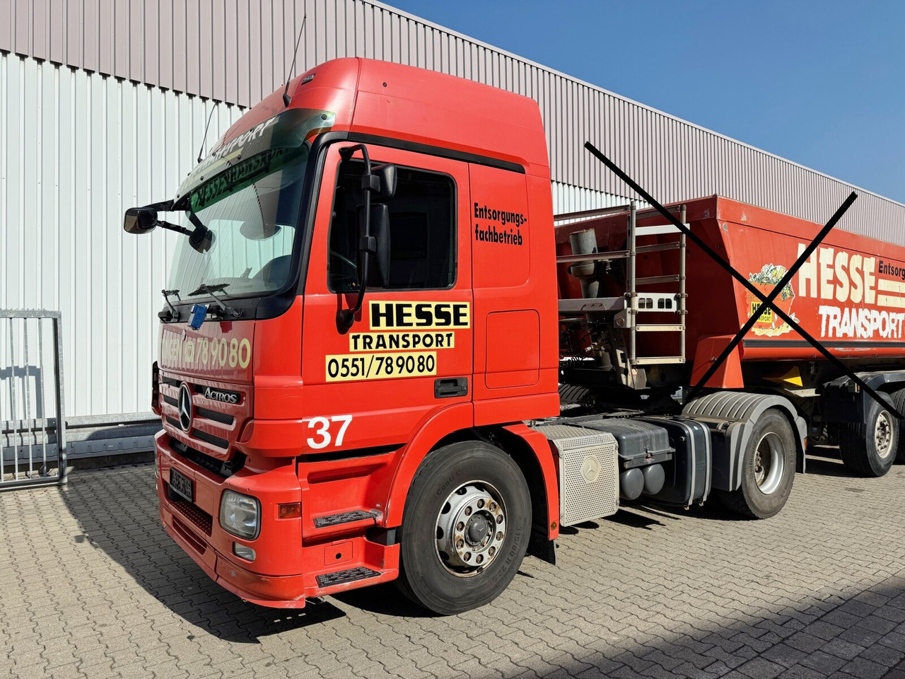 Mercedes-Benz Actros 1844 LS 4x2 Actros 1844 LS 4x2, Kipphydraulik - Tractor head: gambar 1 Mercedes-Benz Actros 1844 LS 4x2 Actros 1844 LS 4x2, Kipphydraulik - Tractor head: gambar 1