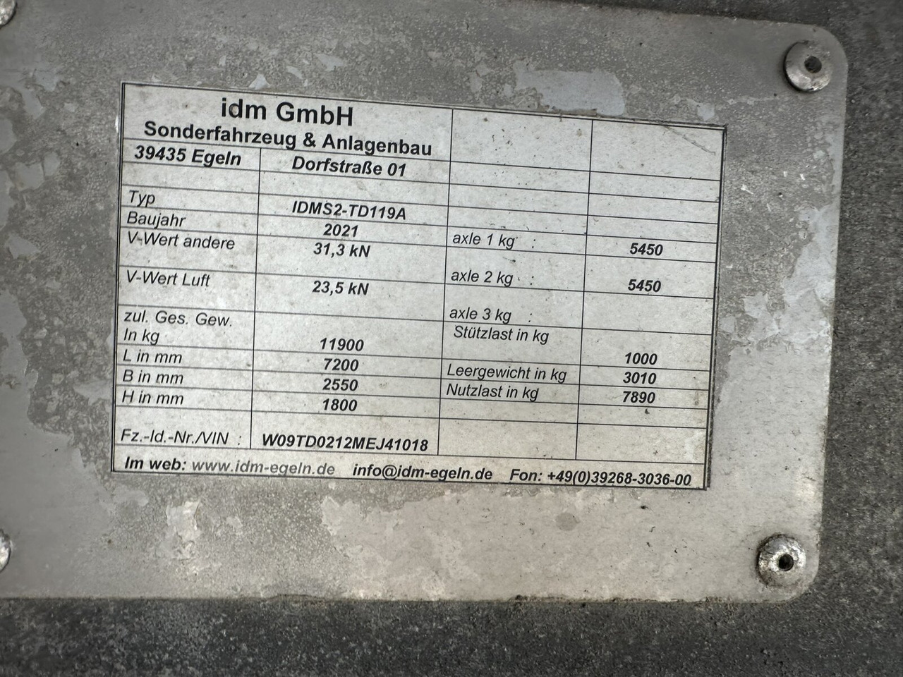 IDMS2 TD119A IDMS2 TD119A, Feuerverzinkt, Rollplane - Trailer: gambar 2 IDMS2 TD119A IDMS2 TD119A, Feuerverzinkt, Rollplane - Trailer: gambar 2