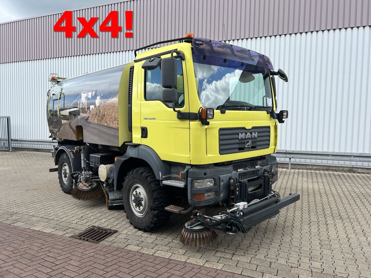 MAN TGM 13.280 4X4 BL TGM 13.280 4X4 BL, Kehhrmaschine Nothelfer Kobit K6 - Truk: gambar 1 MAN TGM 13.280 4X4 BL TGM 13.280 4X4 BL, Kehhrmaschine Nothelfer Kobit K6 - Truk: gambar 1