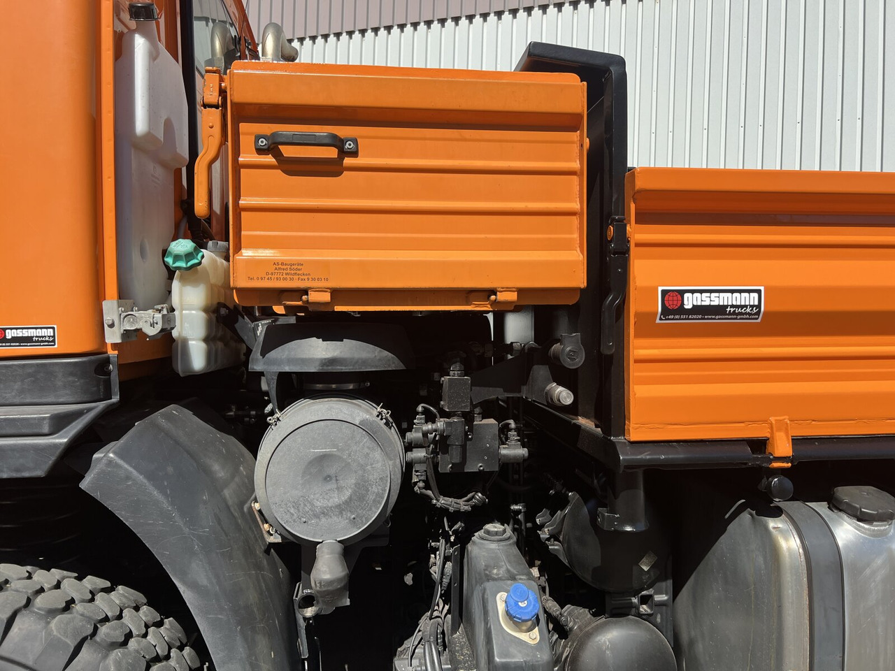 Unimog U 20 U405/70 4x4 U 20 U405/70 4x4, Kipper, Winterdienstplatte - Van pengiriman: gambar 4 Unimog U 20 U405/70 4x4 U 20 U405/70 4x4, Kipper, Winterdienstplatte - Van pengiriman: gambar 4