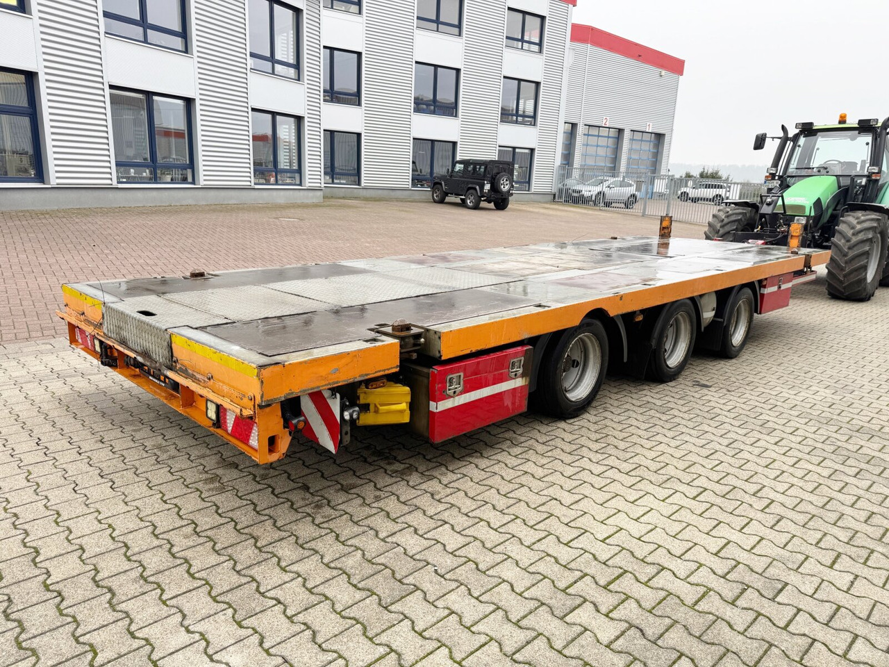 Trailer flatbed ZHP 24-32 RUFA ZHP 24-32, TwistLock-Verriegelungen, Verzinkt: gambar 9