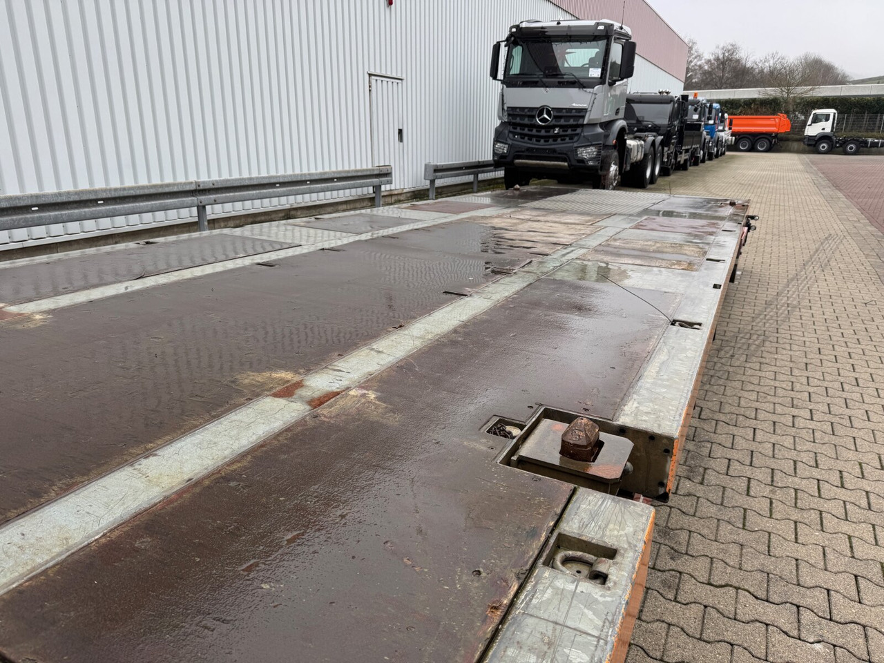 Trailer flatbed ZHP 24-32 RUFA ZHP 24-32, TwistLock-Verriegelungen, Verzinkt: gambar 11