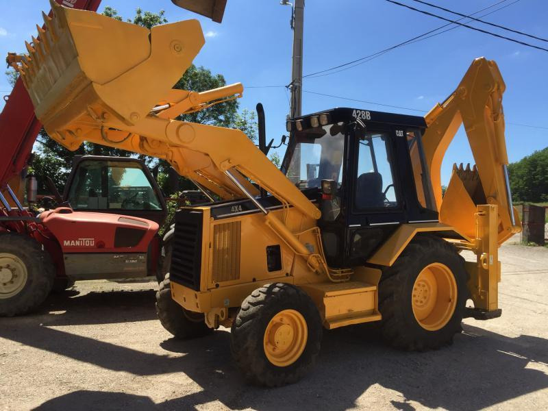 Caterpillar 428 B - Backhoe loader: gambar 1 Caterpillar 428 B - Backhoe loader: gambar 1