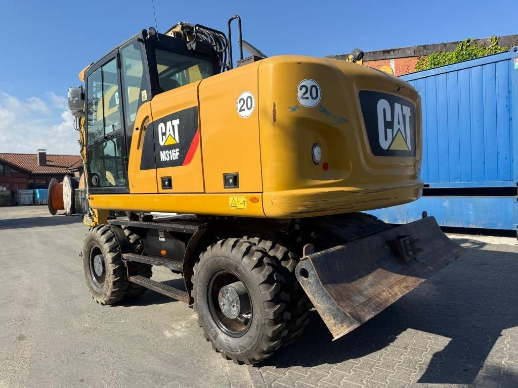 CAT M 316F - Ekskavator roda: gambar 2 CAT M 316F - Ekskavator roda: gambar 2