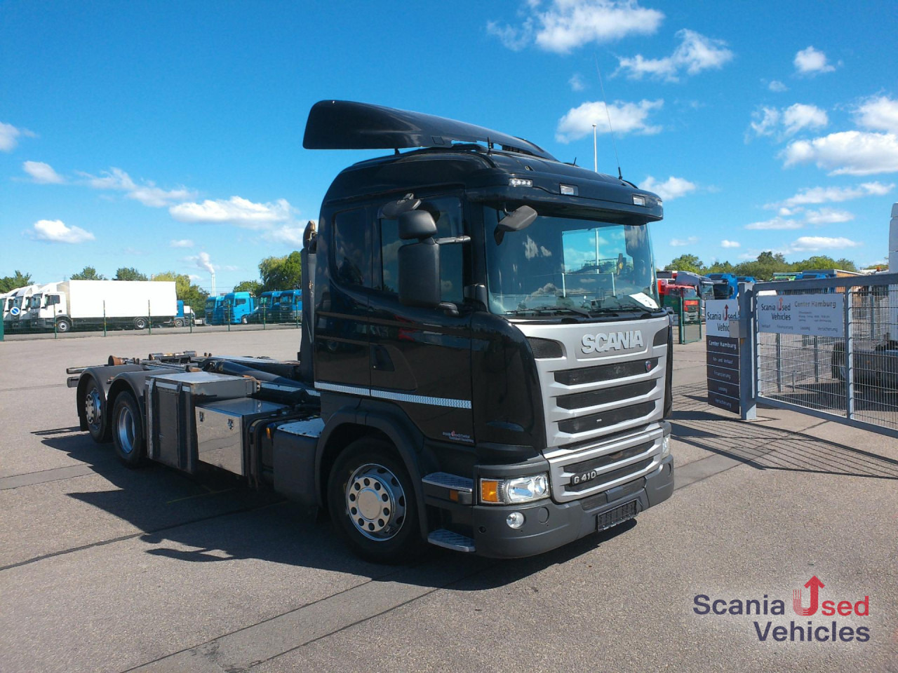 SCANIA G 410 LB6x2*4MNA Meiller RK20.70 - Hook lift: gambar 1 SCANIA G 410 LB6x2*4MNA Meiller RK20.70 - Hook lift: gambar 1
