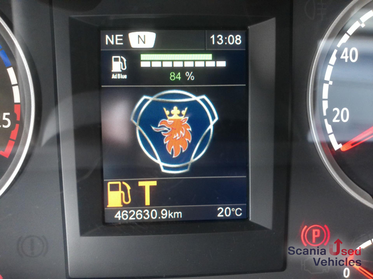 SCANIA R450LB6x2*4MNB LBW 2,0t NUR 462 TKM! HU neu! - Truk dengan terpal samping: gambar 4 SCANIA R450LB6x2*4MNB LBW 2,0t NUR 462 TKM! HU neu! - Truk dengan terpal samping: gambar 4