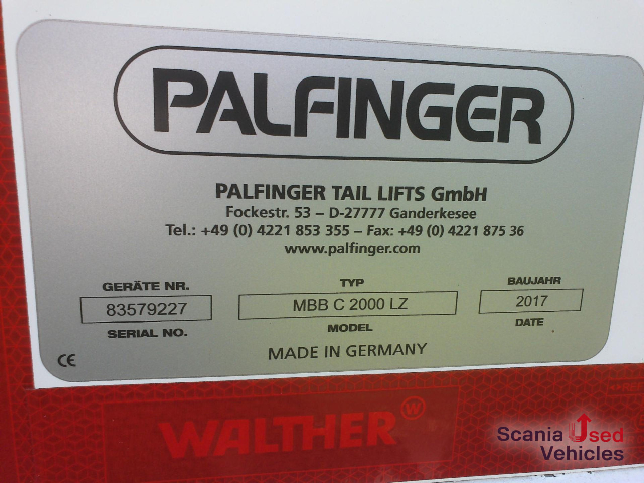 Walther Durchlader mit LBW MBB 2,0T - Trailer kotak tertutup: gambar 2 Walther Durchlader mit LBW MBB 2,0T - Trailer kotak tertutup: gambar 2