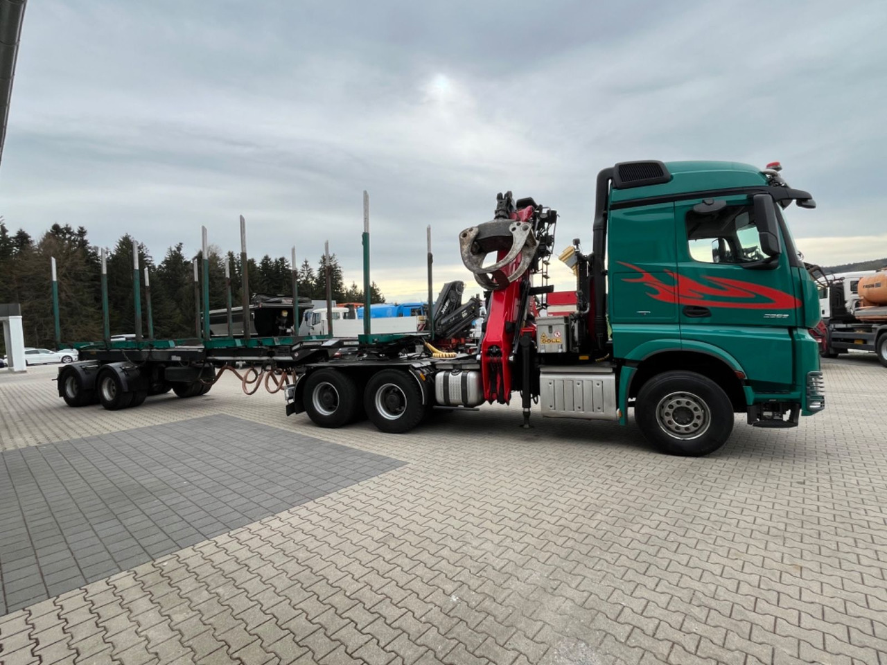 Doll Logo 21 Teleskop für Kurz und Langholz 2x Lenka - Semi-trailer pengangkut kayu: gambar 5 Doll Logo 21 Teleskop für Kurz und Langholz 2x Lenka - Semi-trailer pengangkut kayu: gambar 5