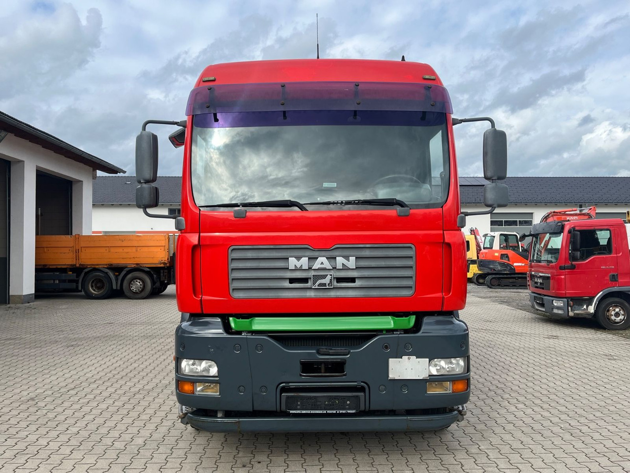 MAN TGA 26.480 mit Palfinger PK 24001L mit Winde - Truk flatbed, Truk derek: gambar 4 MAN TGA 26.480 mit Palfinger PK 24001L mit Winde - Truk flatbed, Truk derek: gambar 4