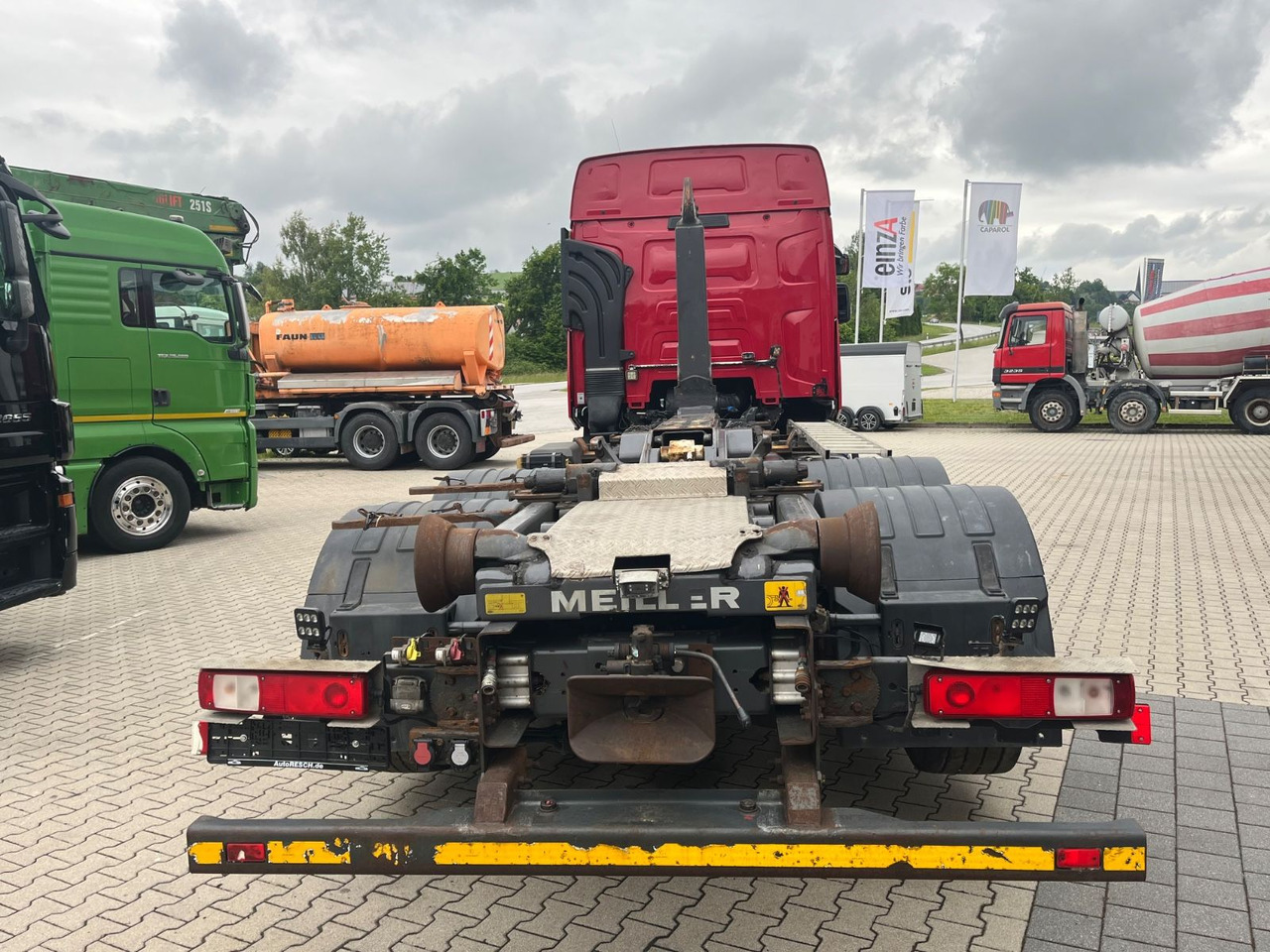 Renault T520 6x2 Meiller RS 21 Abrollkipper Lift Lenk - Hook lift: gambar 5 Renault T520 6x2 Meiller RS 21 Abrollkipper Lift Lenk - Hook lift: gambar 5