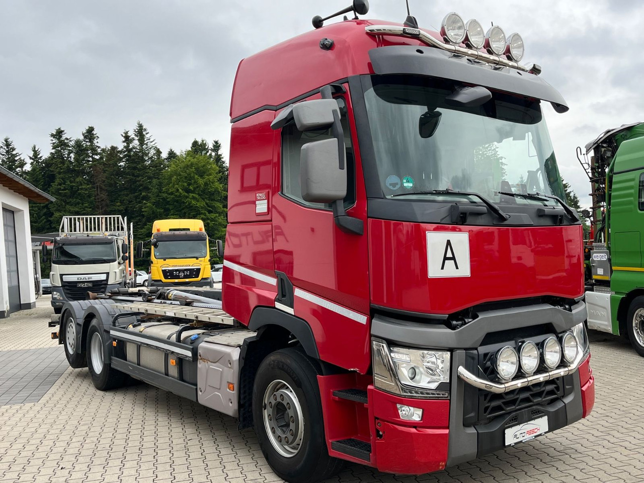 Renault T520 6x2 Meiller RS 21 Abrollkipper Lift Lenk - Hook lift: gambar 2 Renault T520 6x2 Meiller RS 21 Abrollkipper Lift Lenk - Hook lift: gambar 2