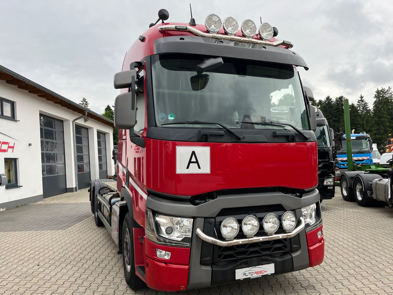 Renault T520 6x2 Meiller RS 21 Abrollkipper Lift Lenk - Hook lift: gambar 4 Renault T520 6x2 Meiller RS 21 Abrollkipper Lift Lenk - Hook lift: gambar 4
