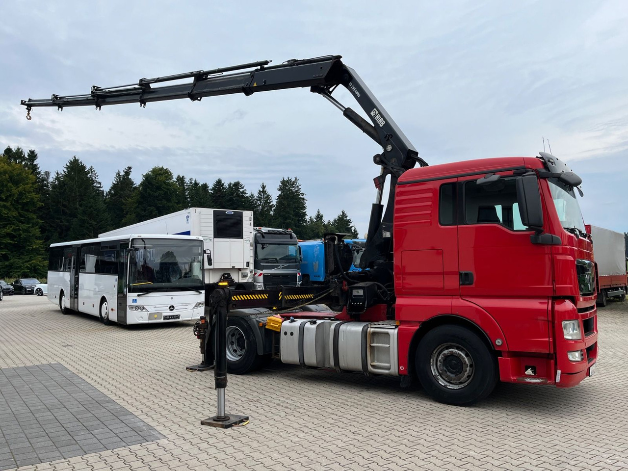MAN TGX 18.400 mit Kran HIAB 288E P-5 HIPRO - Tractor head: gambar 3 MAN TGX 18.400 mit Kran HIAB 288E P-5 HIPRO - Tractor head: gambar 3
