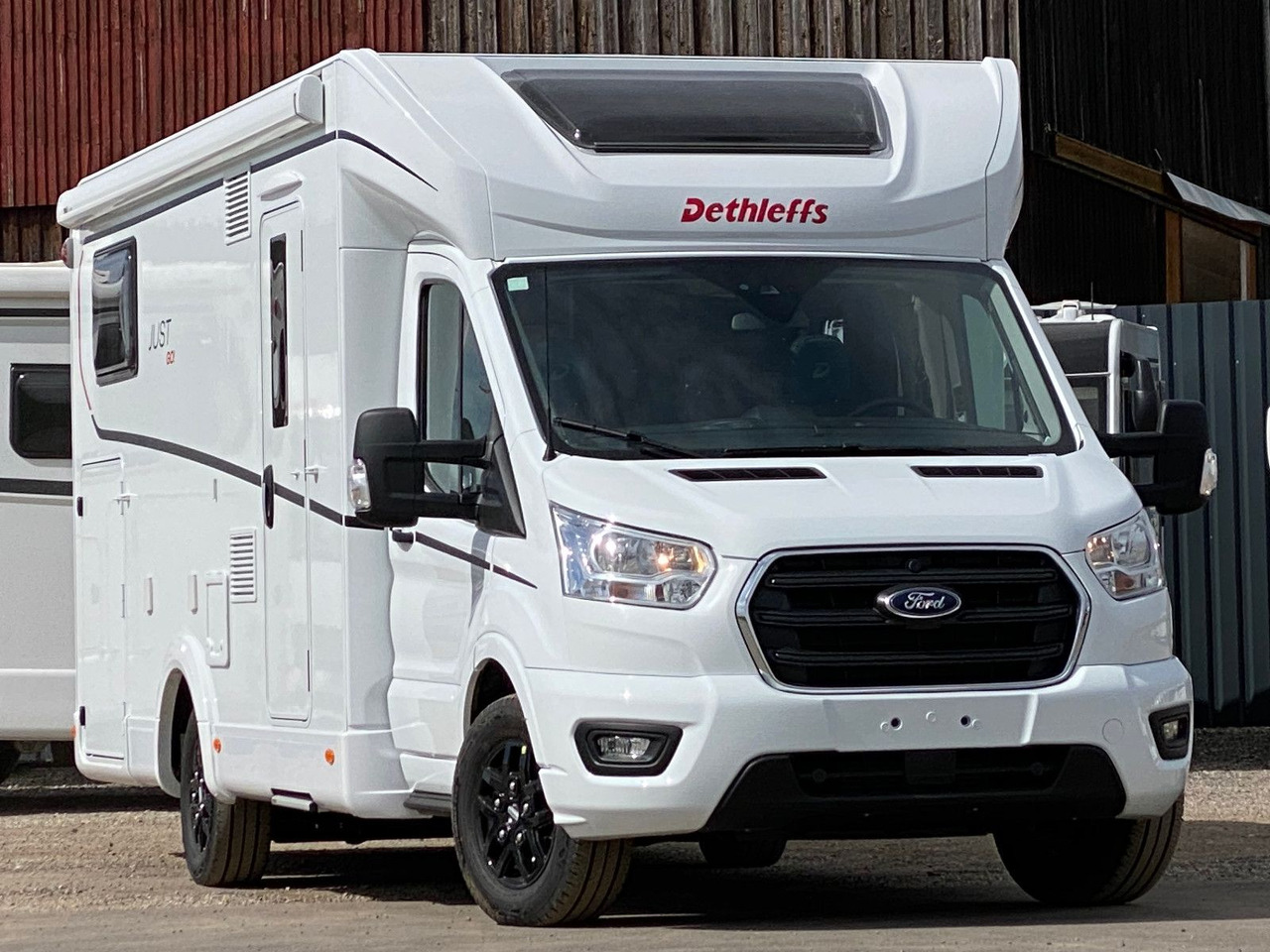 Dethleffs Just Go T 7055 EB, Hubbett, Markise, Navi+RFK - Mobil rumah semi-terintegrasi: gambar 1 Dethleffs Just Go T 7055 EB, Hubbett, Markise, Navi+RFK - Mobil rumah semi-terintegrasi: gambar 1